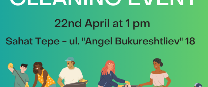 Cleaning Event 22nd of April – Sahat Tepe