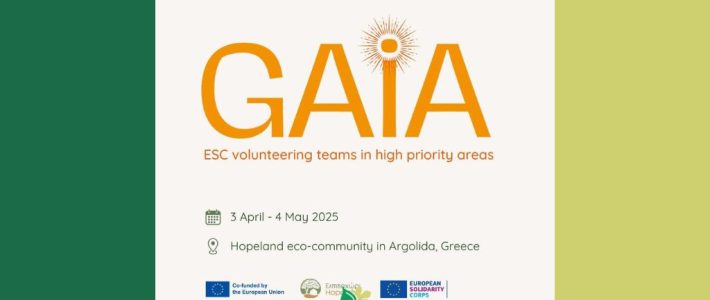 ESC Volunteering Opportunity in Elpidohori, Greece