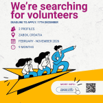Volunteers t(w)o local community 7.0 | ESC long-term volunteering in Zabok, Croatia